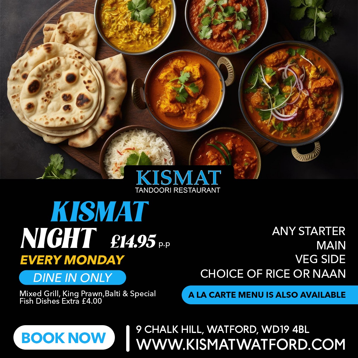 Kismat Tandoori Restaurant