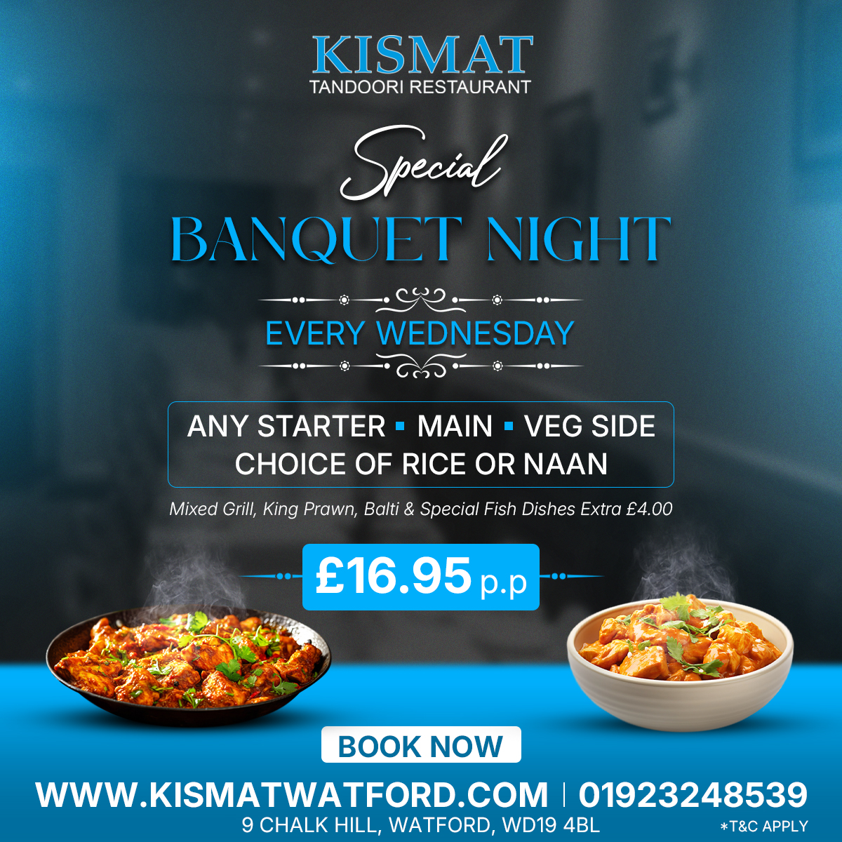 Kismat Tandoori Restaurant