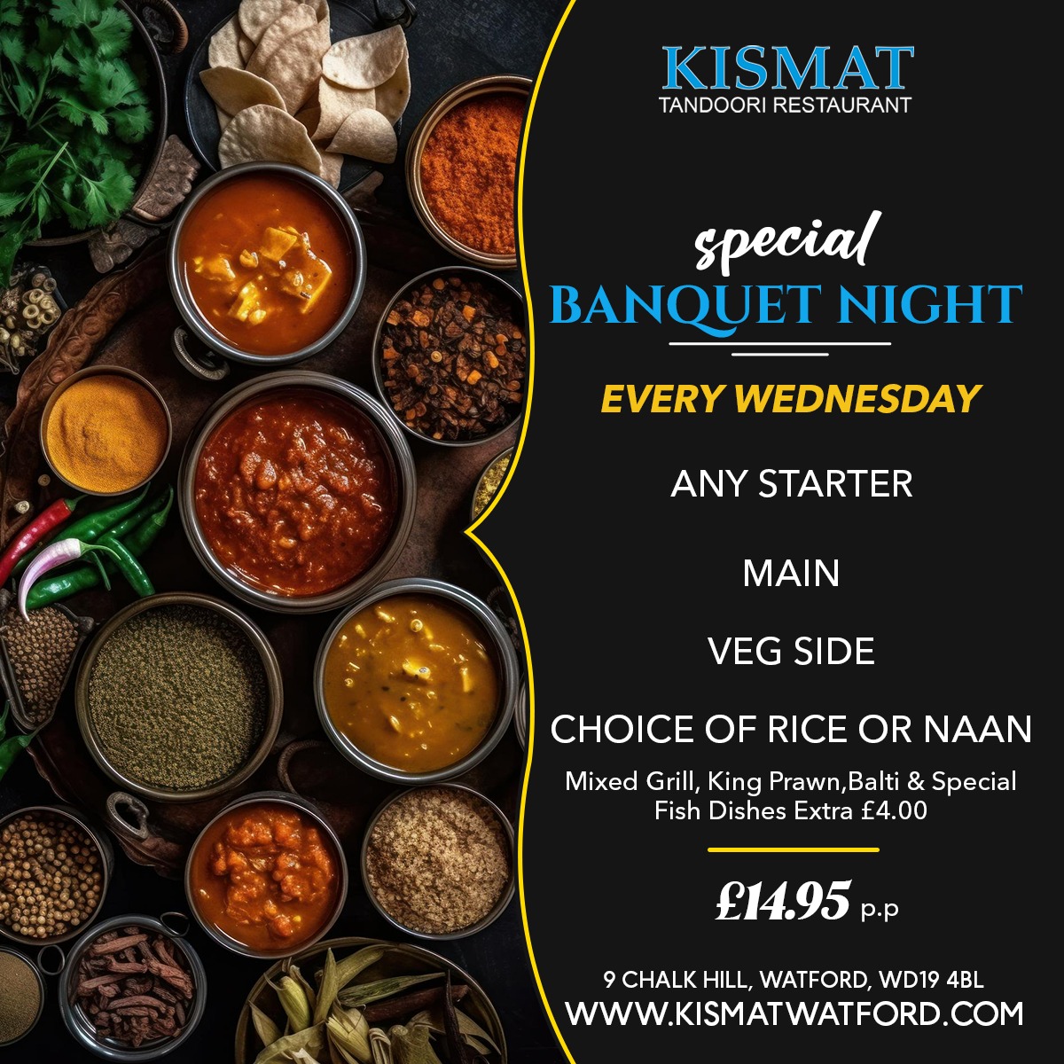 Kismat Tandoori Restaurant